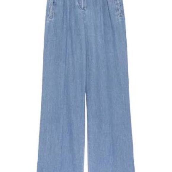 Sezane Armando Trousers Denim - Size 42 - Picture 2 of 3